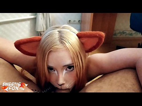 ❤️ Kitsune gëlltit kar dhe sperma në gojën e saj ❤️ Video qij në sq.sexuria-net.ru ❌